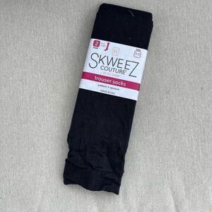 🌸 Skweez Couture Boot Length Trouser Socks 2 Pair